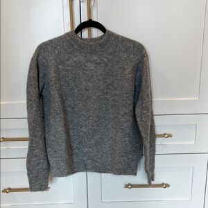 Zara medium grey soft Sweater